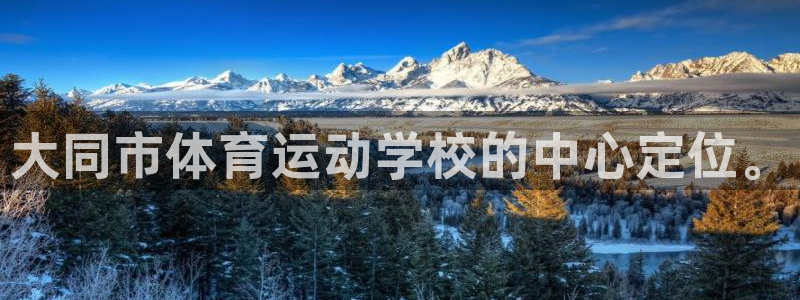 千亿国际官方正版app官网：大同市体育运动学校的中心