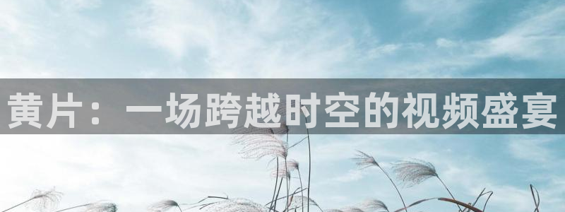 搜球体育：黄片：一场跨越时空的视频盛宴