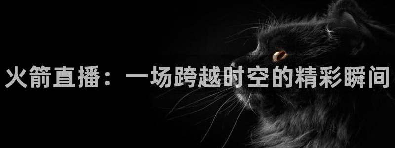 搜球直播吧：火箭直播：一场跨越时空的精彩瞬间